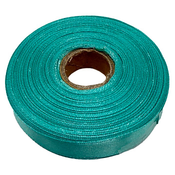 Атласна стрічка для рукоділля АБ-614, 1,2 см x 23 м, тіфані