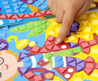 Набір для творчості "М'яка мозаїка. Пірат" VT4511-04, 410 м'яких наклейок