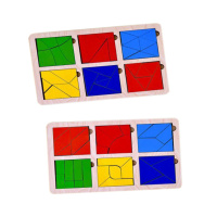 Розвиваючі дитячі Квадрати Нікітіна Ubumblebees (ПСД207) PSD207, 3 рівень