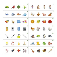 Настільна розвиваюча гра "Четвертий зайвий" Ubumblebees (ПСФ077) PSF077, 2 варіанти гри 