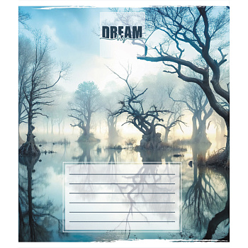 Зошит загальний "Пейзажі" 060-482701L-4 в лінію, 60 аркушів