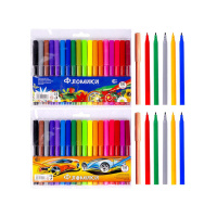 Дитячі Фломастери "Фломіки" COLOR-IT CR550-18 18 кольорів