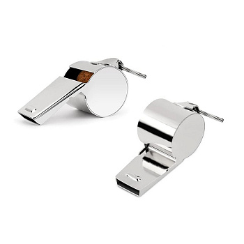 Набір металевих свистків Whistle NE-F-WRM 2 шт для суддів, рефері, тренерів