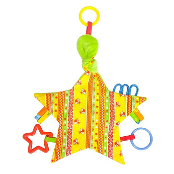 Забавка-підвіска "Зірочка з кільцями" МС 030602-02(Green)
