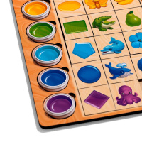Дерев'яний пазл-вкладиш "Асоціації кольори" (ПСД268) PSD268