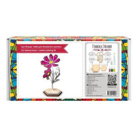 Набір для вітражного живопису за номерами "Пелюстки літа" FDSGK-016