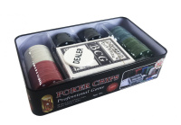 Настільна гра Покер J02070 в металевій коробці