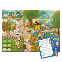 Дитячий віммельпазл "Літо у селі" 300659, 60 елементів                                                                     