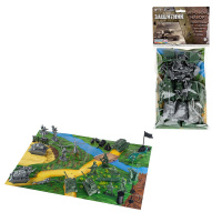 Дитячий набір солдатиків Захисник №1 ПВХ 1-042 (30 елементів)