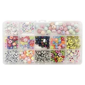 Набір бус для створення прикрас 035-145 волосінь в комплекті