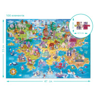 Дитячий пазл Шукай та знаходь "Світ пінгвінів" 300670, 100 елементів