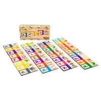 Дерев'яна дитяча головоломка з буквами Puz-22335