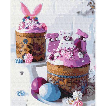 Картина за номерами "Великодні пасочки" BS51826, 40х50 см