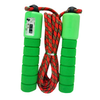 Швидкісна скакалка з лічильником MS 0345-1(Green) довжина 280 см