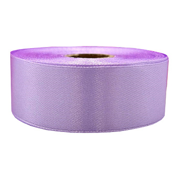 Атласна стрічка для рукоділля АБ-320, 2,5 см x 23 м, бузок