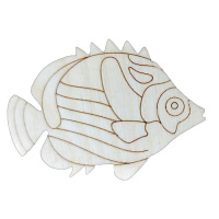 Набір дитячої творчості Розпис по дереву "Магніти-риби" РД-007