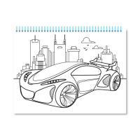 Дитяча розмальовка з олівцями "Coloring fun" НТ-39-02, 24 аркуши