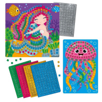 Набір для творчості зі блискучою мозаїкою "Русалонька та Медуза" VT4511-13