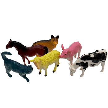 Дитячий ігровий набір "Тварини" G11A, в наборі 6 штук