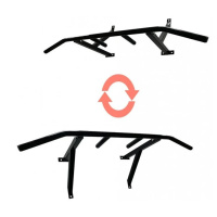 Турнік настінний Wide Pro чорний NE-TR-16B