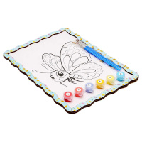 Дитячий набір для розпису по дереву "Метелик" Puz-22960 формат А4