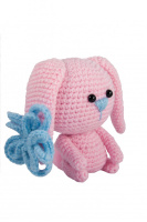 Дитячий набір для в'язання гачком "Зайчик" (ВК-001) BK-001 від 8-ми років