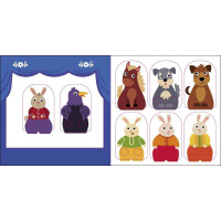 Дитяча книжечка "Театр у кишені: Заєць-хвалько" Ранок 1719005