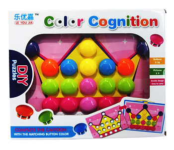 Дитяча мозаїка з великими деталями 669, 9 картинок