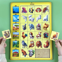 Дерев'яний дитячий сортер "Асоціації тварини" (ПСД300) PSD300