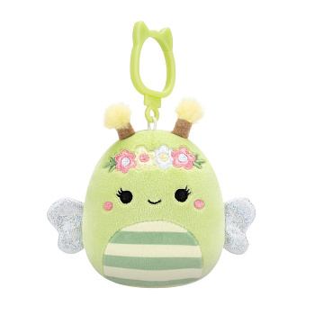М'яка іграшка на кліпсі Бджілка Сібіл Squishmallows SQCP00460, 9 см