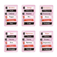 Карткова гра "Дівочі пояснення" 30542, 110 карток