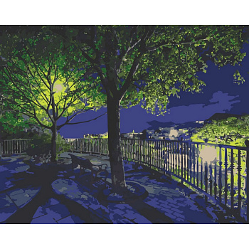 Картина за номерами "Вечірній парк" 504017-NC 40x50 см