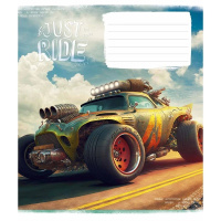 Зошит учнівський "Offroad masters" 018-3287L-4 в лінію, 18 аркушів 