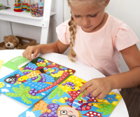 Набір для творчості "М'яка мозаїка. Пірат" VT4511-04, 410 м'яких наклейок