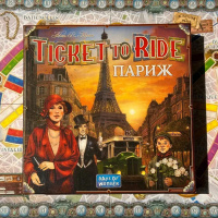 Настільна гра "Квиток на потяг: Париж" LOB2340UA від 2 до 4 гравців