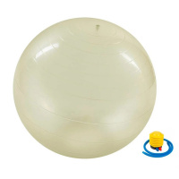 М'яч для фітнесу (фітбол) "HMS" NE-TRN20-75 прозорий 75 см