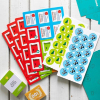 Настільна гра "Бізнес-сходи" РЛ902037У кубик, 5 фішок гравців,