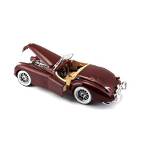Автомодель - JAGUAR XK 120 (1951) (асорті вишневий, сріблястий, 1:24)