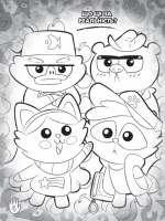 Дитяча розмальовка з наклейками. Герої: Дісней, Гравіті Фолз, Хатина Чудес 1271015 укр. мовою