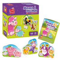 Дитяча настільна гра "Мама і малюк" VT2100-14 з липучками