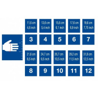 Рукавички воротарські "HUNTER" Joma 401477.051-9 оранжевий, 23,6 см