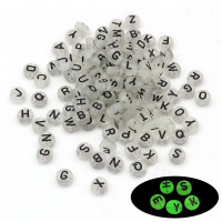 Декоративні намистинки для творчості Літери Dom Busin УТ100024898 в упаковці 170 шт