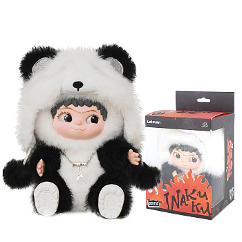 М'яка іграшка лімітована POP TOP Letsvan серії "Wakuku" - ПАНДА