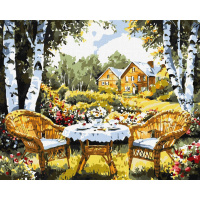Картина за номерами "Дача мрії" ©art_selena_ua KHO6378, 40х50 см