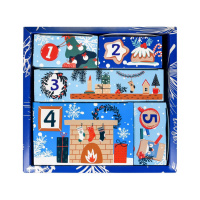 Дитячий набір для творчості розфарбовування гіпсової фігурки "Адвент календар" 31047