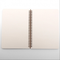 Блокнот "Кіт та дорога" еко крафт-картон 11120-T-KR формат А5 на пружині