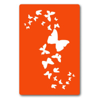 Трафарет для біо-тату Метелики bx002-15*20см, розмір 15х20 см