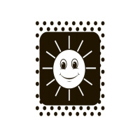 Контрастна книга для немовляти Мі-мі-книжка 755005 картон