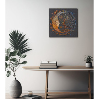 Набір для вишивання бісером "В полоні ночі" AB-896 25,5х25,2 см