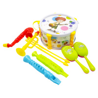 Дитячий набір музичних інструментів 333-5 маракаси, барабан